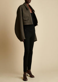 Veste Combly en laine - Army Melange