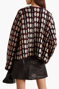 Pull Willow en cachemire - Burgundy Multi