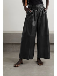 Pantalon Maarte en cuir - Black