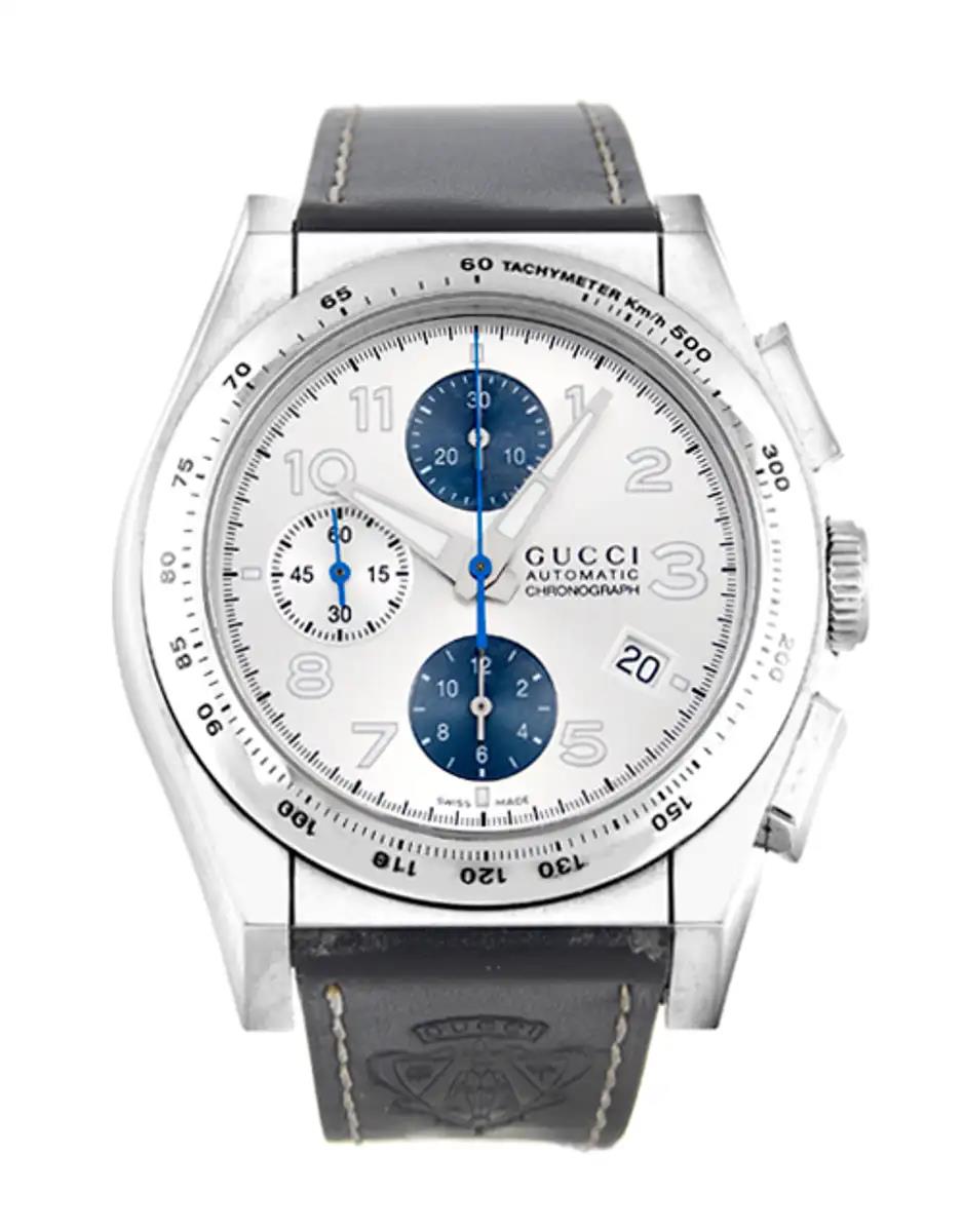 ZNO STOCK Montre automatique Pantheon Chrono en acier - Silver
