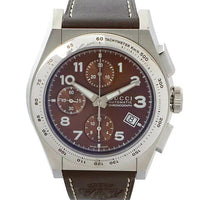 ZNO STOCK Montre automatique Pantheon Chrono en acier - Brown