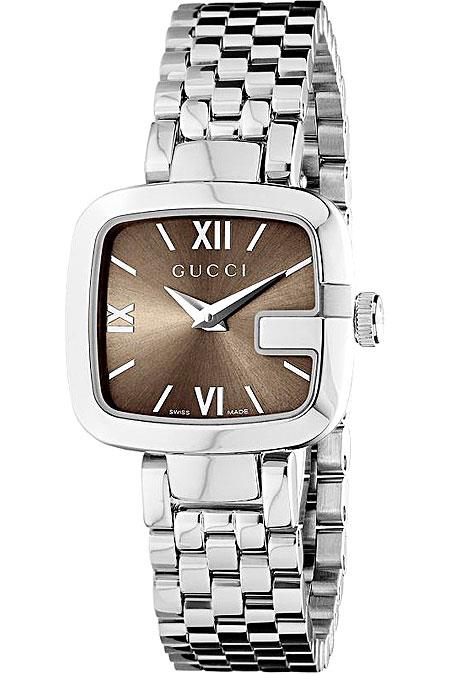 ZNO STOCK Montre à quartz G-Gucci en acier - Brown