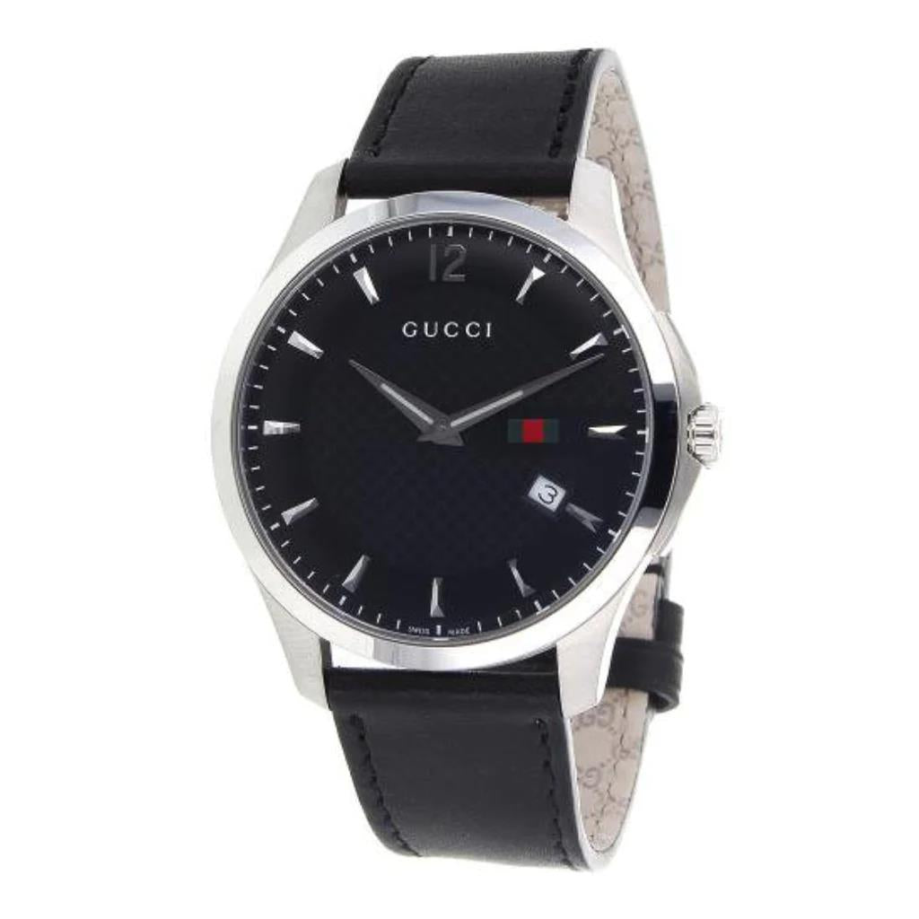ZNO STOCK Montre à quartz G-Timeless Large en acier - Black
