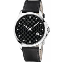 ZNO STOCK Montre à quartz G-Timeless Large en acier - Black lacquered