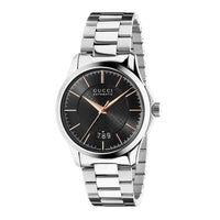 Montre automatique G-Timeless Medium en acier - Black