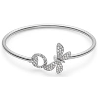 ZNO STOCK Bracelet Gucci Flora en or blanc 18K & Diamants - White