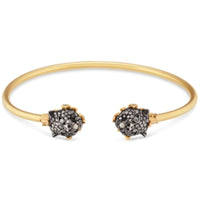 ZNO STOCK Bracelet Le Marche Des Merveilles en or jaune 18K & Nacre & Diamants - White
