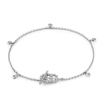 Bracelet Running G en or blanc 18K & Diamants - Yellow