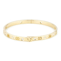 Bracelet Icon en or jaune 18K & Diamants - Yellow