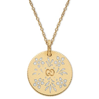 ZNO STOCK Collier Icon en or jaune 18K - White