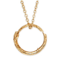 Collier Ouroboros en or jaune 18K - Yellow