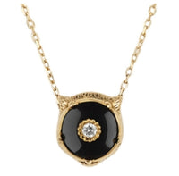 Collier Le Marche Des Merveilles en or jaune 18K & Diamants et Onyx - Black