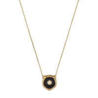Collier Le Marche Des Merveilles en or jaune 18K & Onyx - Black