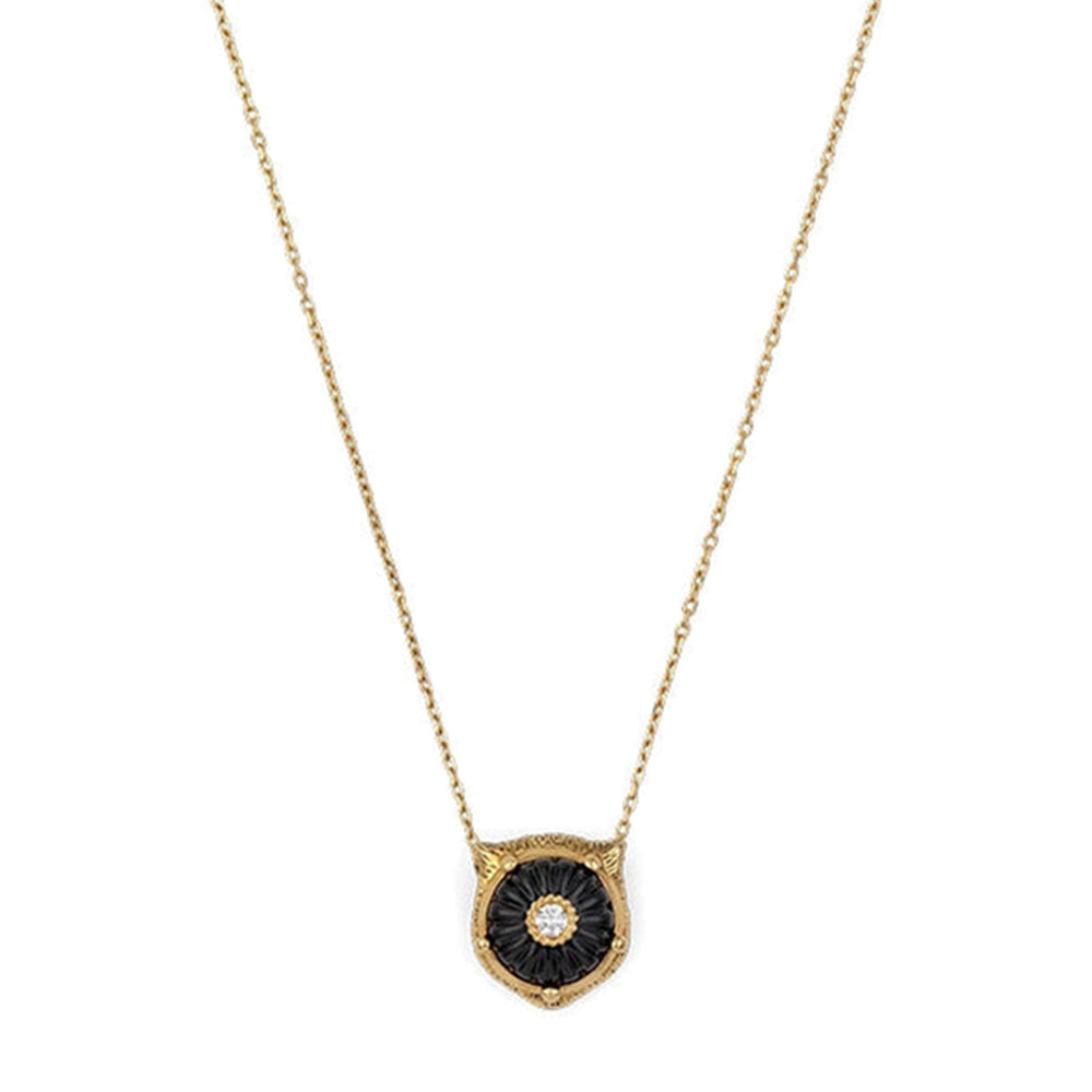 Collier Le Marche Des Merveilles en or jaune 18K & Onyx - Black