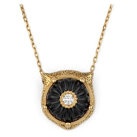 Collier Le Marche Des Merveilles en or jaune 18K & Onyx - Black