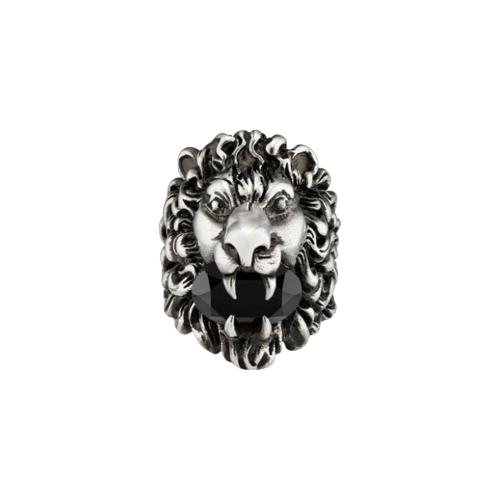 Bague Fashion Show & Cristal - Black Silvery