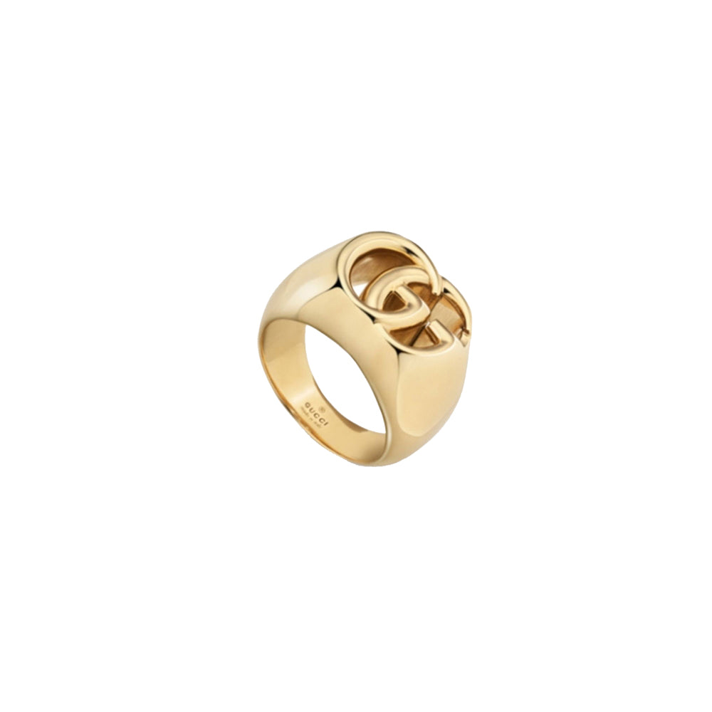 Bague Running G Men en or jaune 18K - Yellow