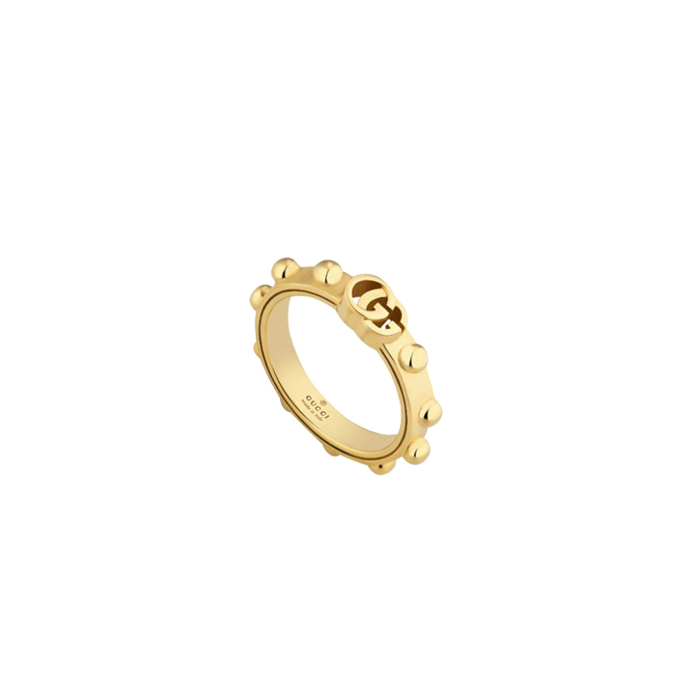 Bague Running G en or jaune 18K - Yellow
