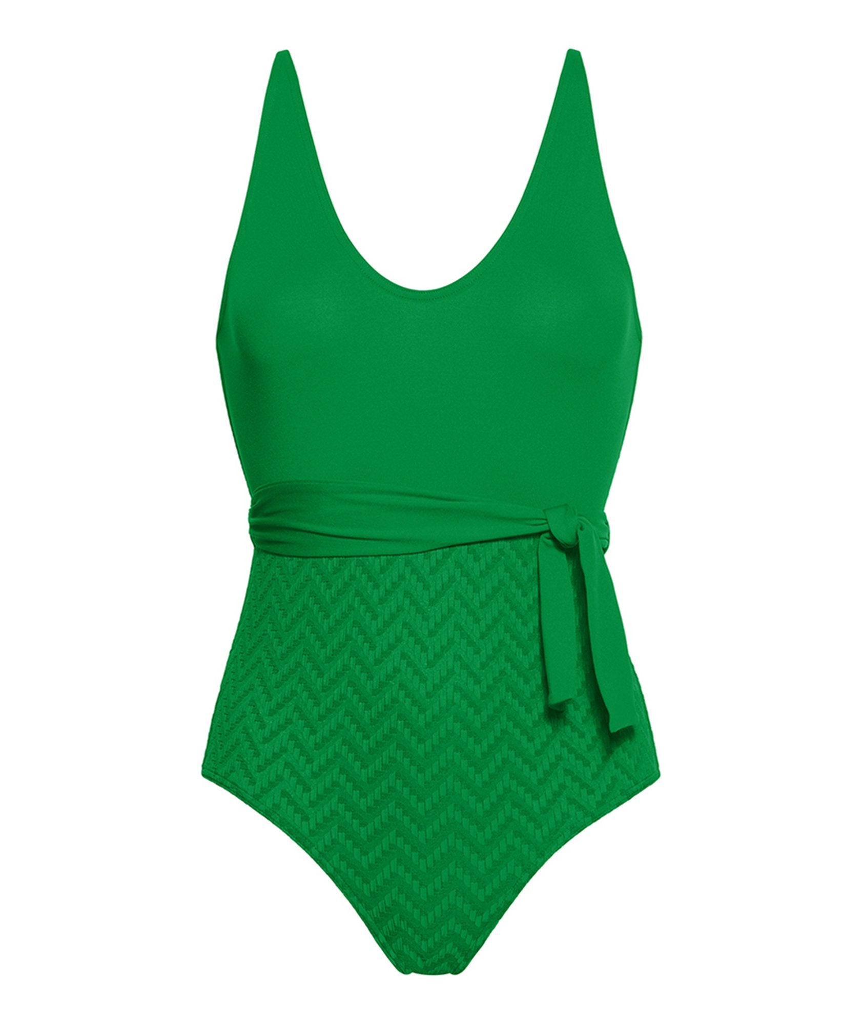 Maillot une pièce nageur Satin - Green