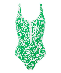 Maillot une pièce Shrimp - Coralsand Green
