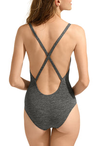 Maillot une pièce nageur Chainette - Crayon