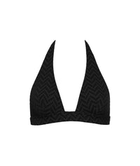 Haut de maillot triangle Tailleur - Noir