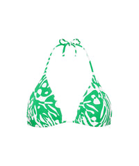 Haut de maillot triangle Starfish - Coralsand Green