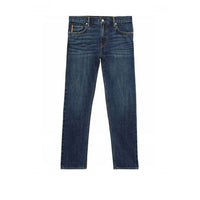 Jean droit en denim selvedge japonais - Dark Indigo