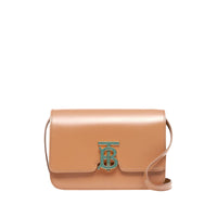 Petit sac TB en cuir - Flaxseed