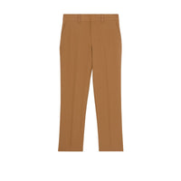 Pantalon en laine grain de poudre - Fawn