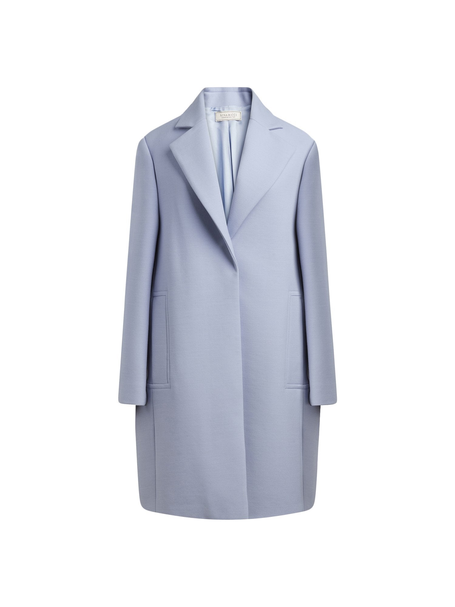 Manteau en gabardine - Bleu Clair