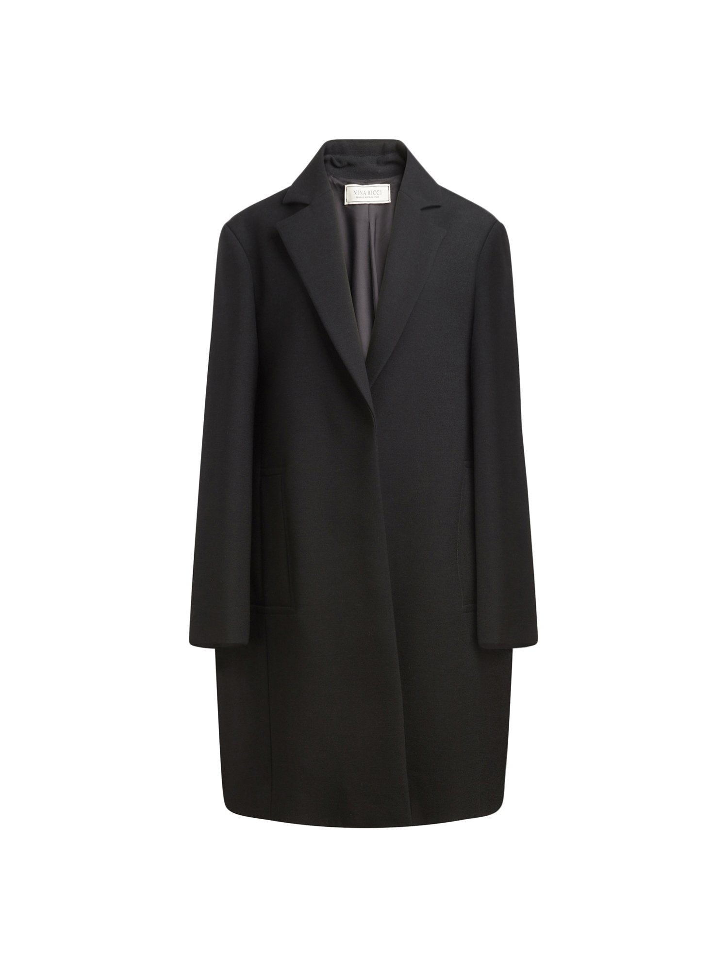 Manteau en gabardine - Noir