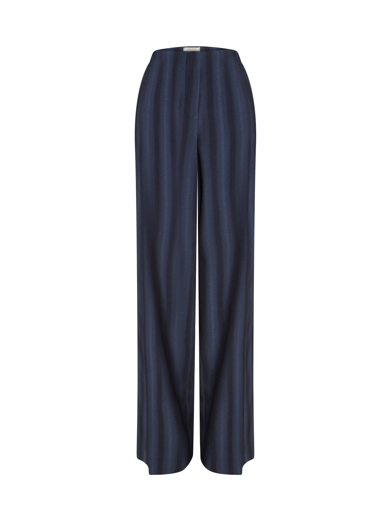 Pantalon à rayures - Bleu & Noir