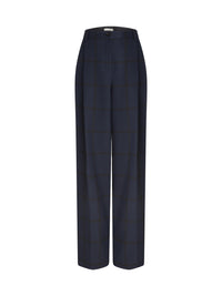 Pantalon en check natté - Check Bicolore