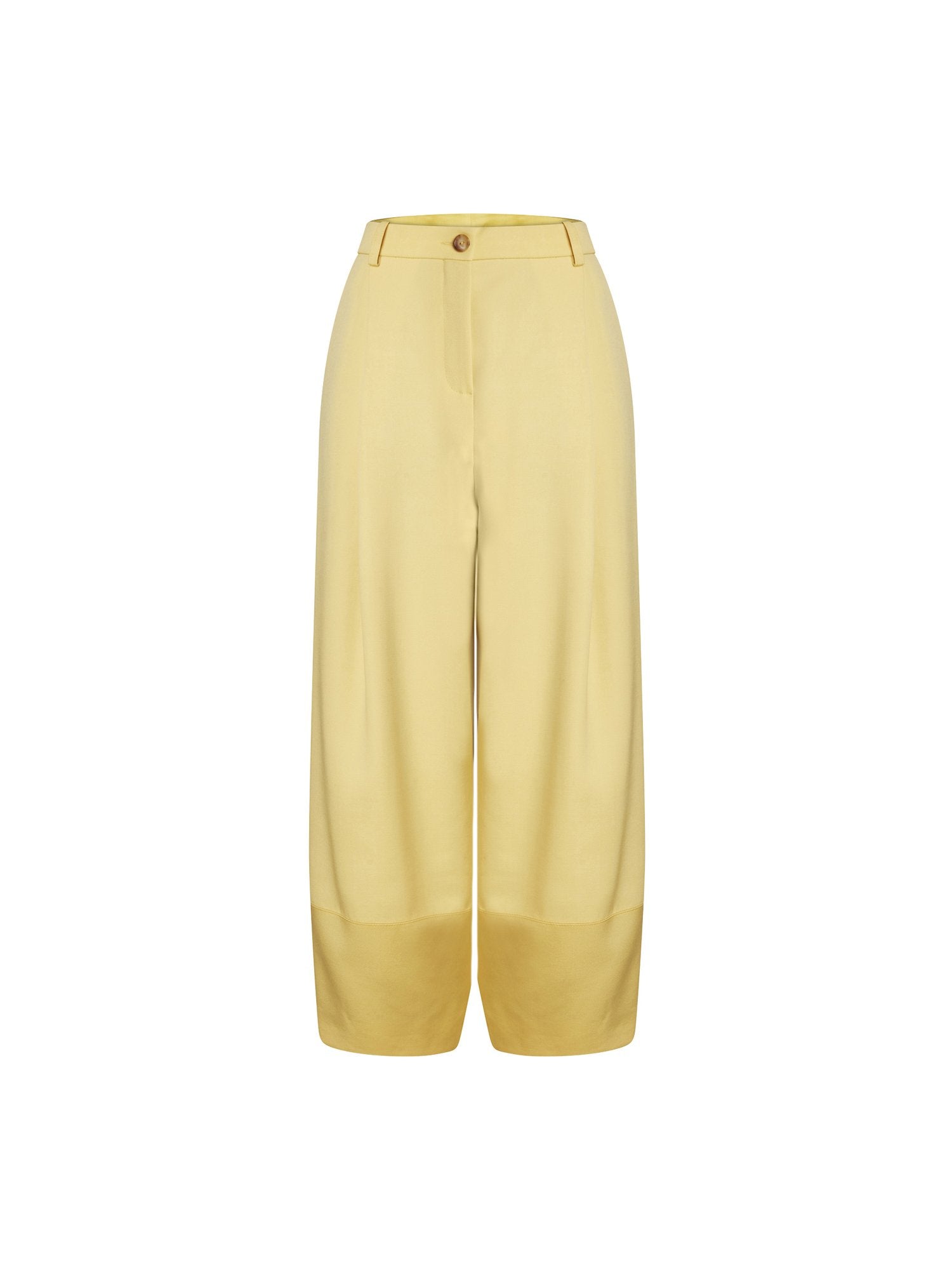 Pantalon boule en laine - Miel