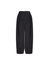 Pantalon boule en laine - Navy