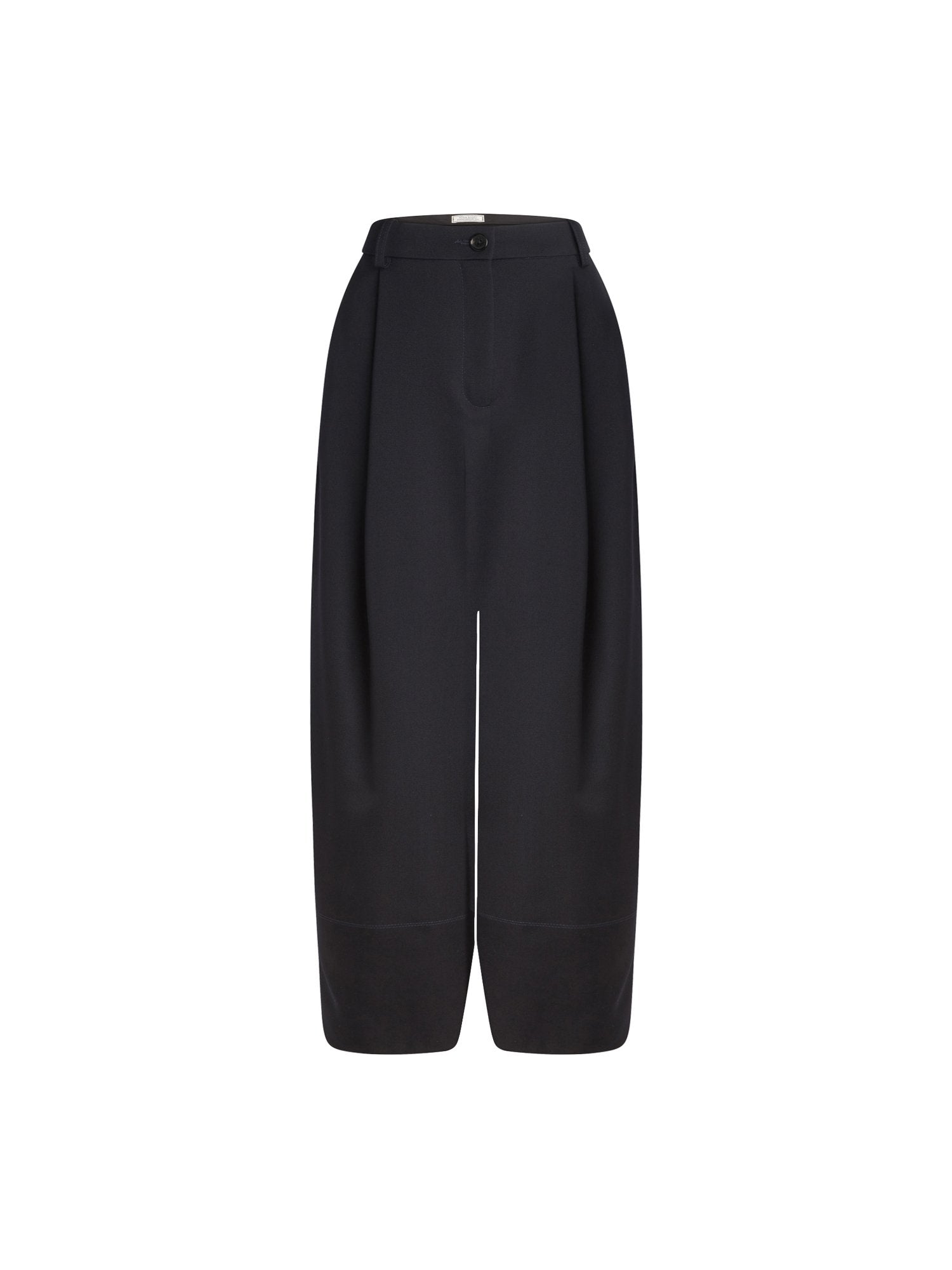 Pantalon boule en laine - Navy