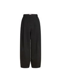 Pantalon boule en laine - Noir