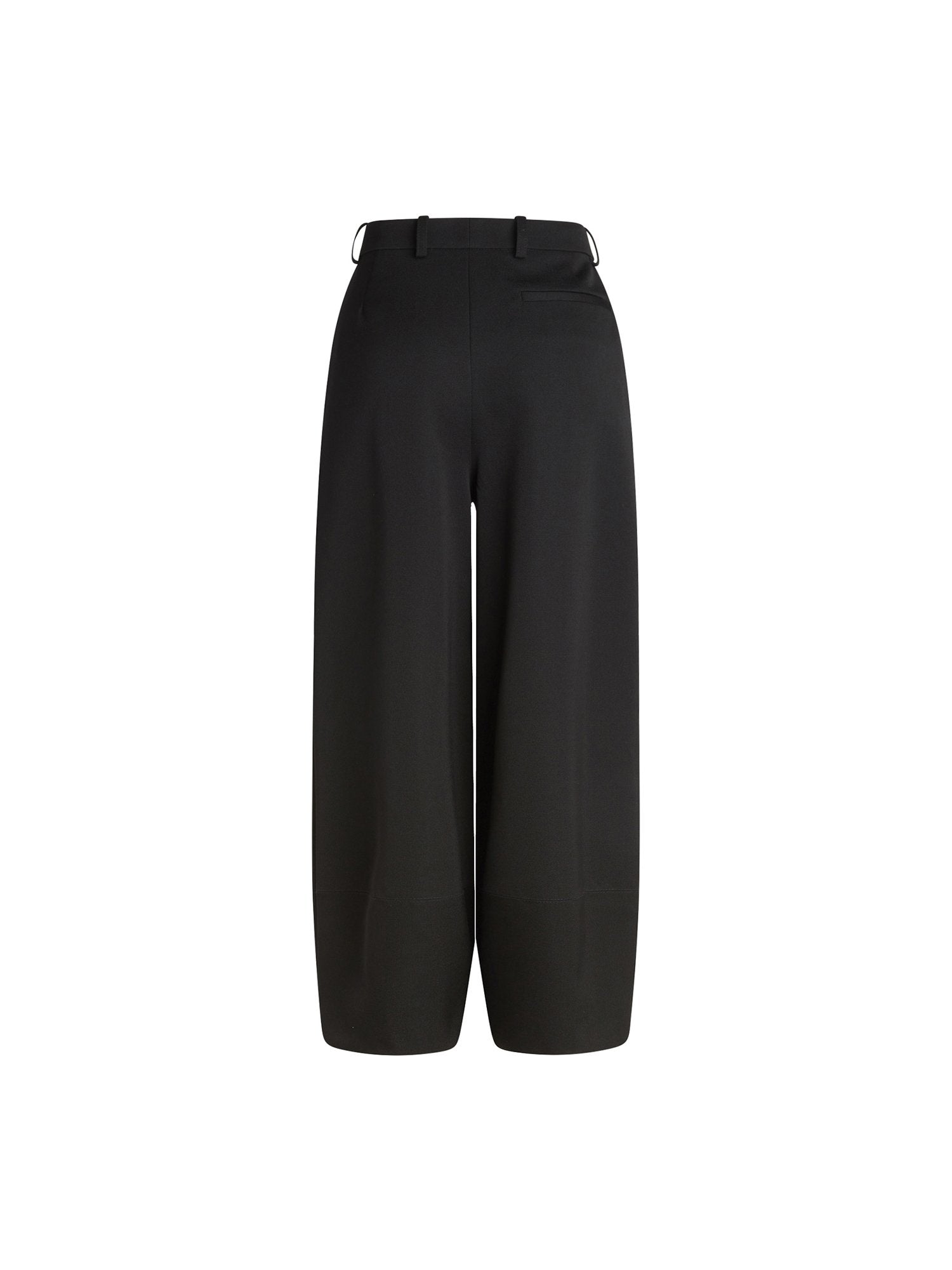 Pantalon boule en laine - Noir