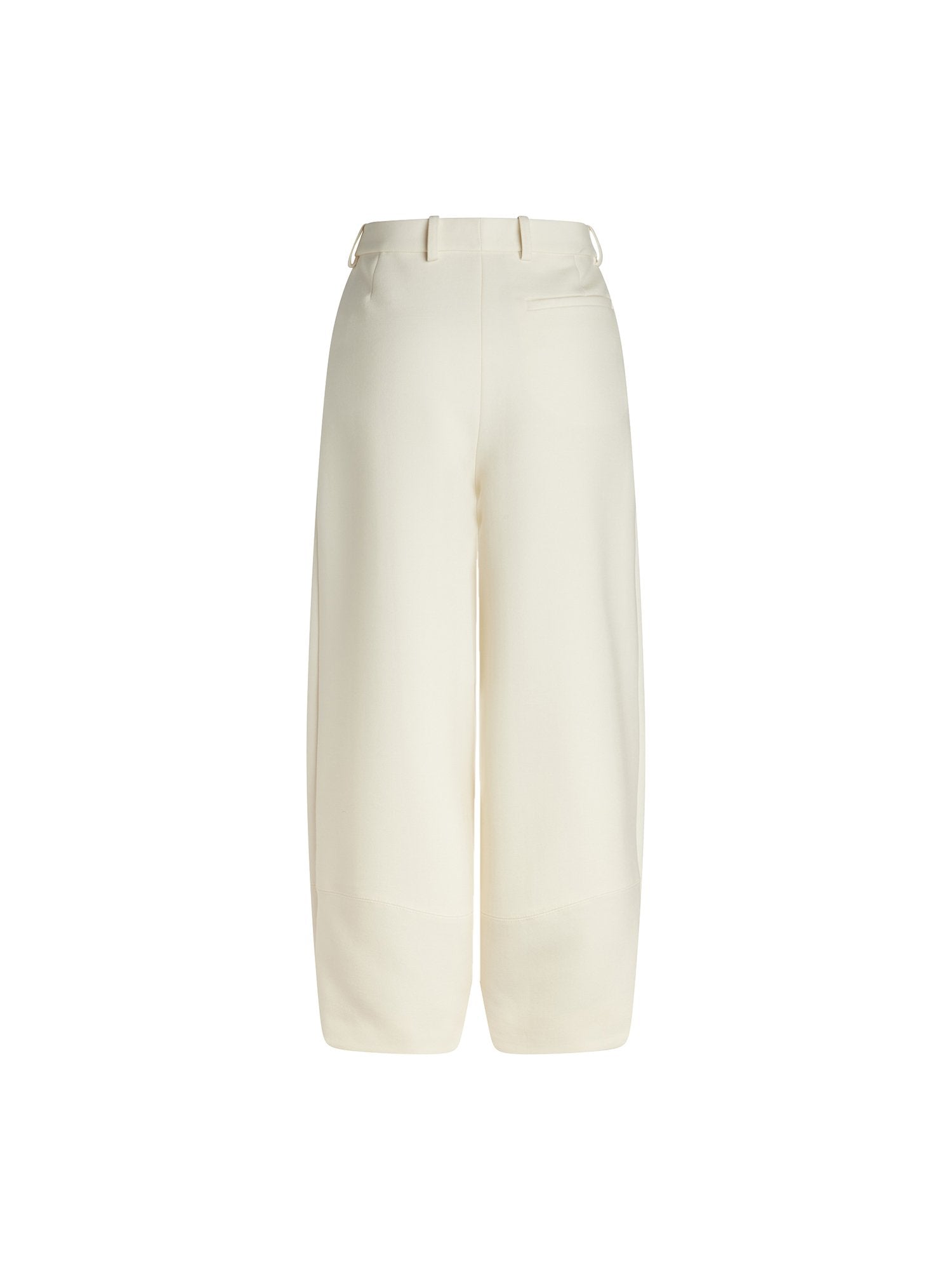 Pantalon boule en laine - Naturel