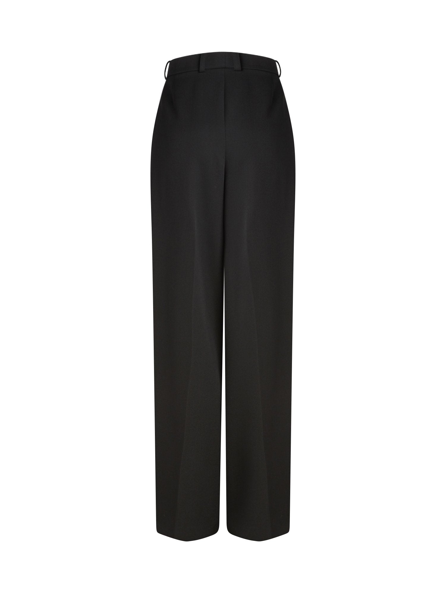 Pantalon en drap de laine - Noir