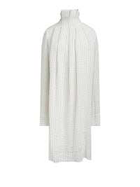 Robe courte en soie rayée - Rayures