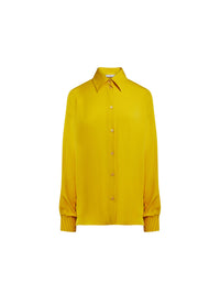 Chemisier en crepe de soie - Curcuma