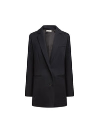 Veste de costume en drap de laine - Navy