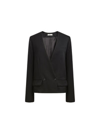 Veste en drap de laine - Noir