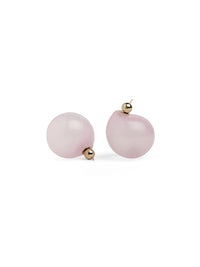 Boucles d'oreilles en verre soufflé - Bubblegum