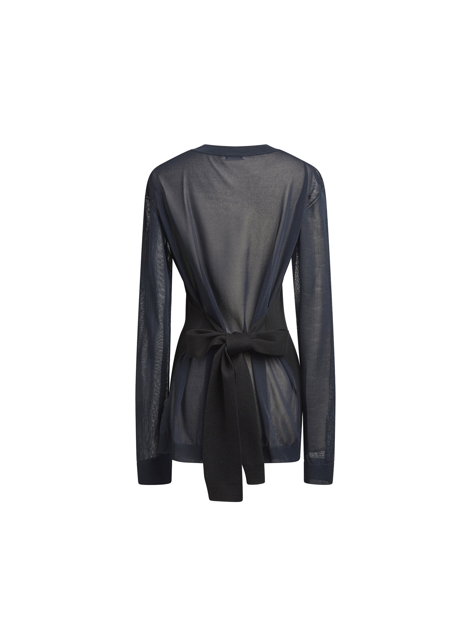 Pullover manches longues - Navy & Noir
