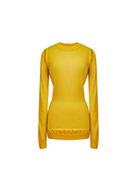 Pullover manches longues - Curcuma