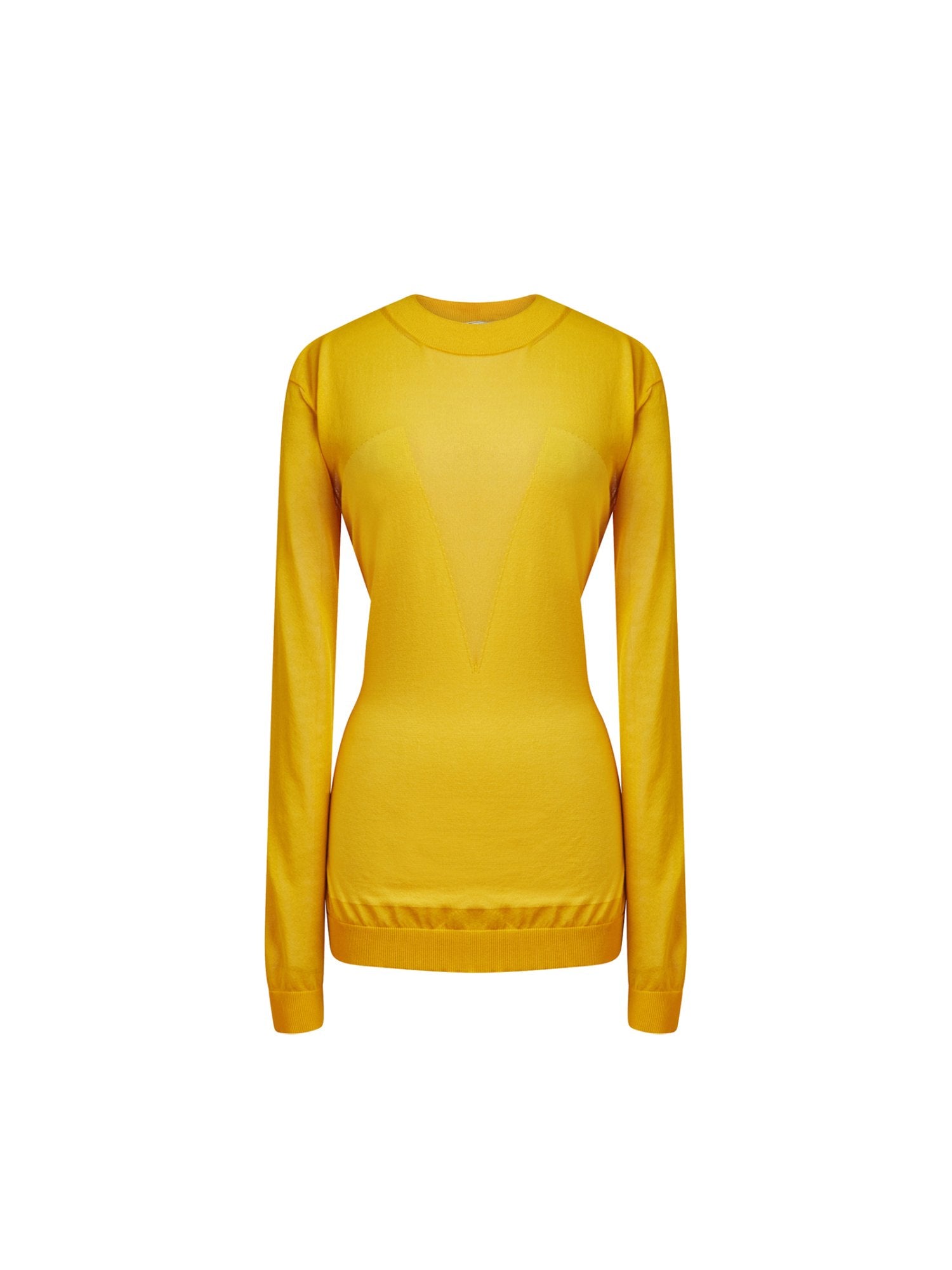 Pullover manches longues - Curcuma