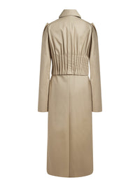 Manteau gabardine - Sable